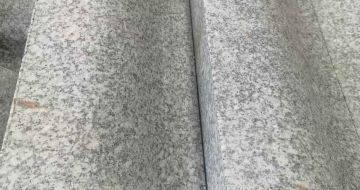 松原芙蓉白S型拉丝面路沿石