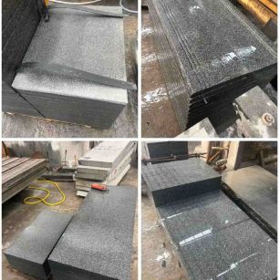 松原 芝麻黑地铺石材