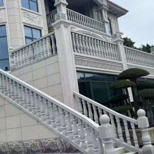 松原 芝麻白别墅，栏杆