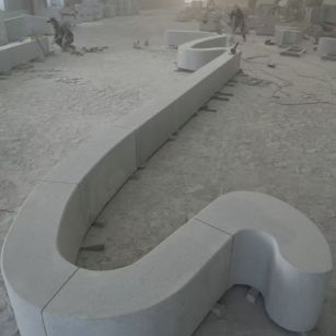 松原 花岗岩整石坐凳拼装