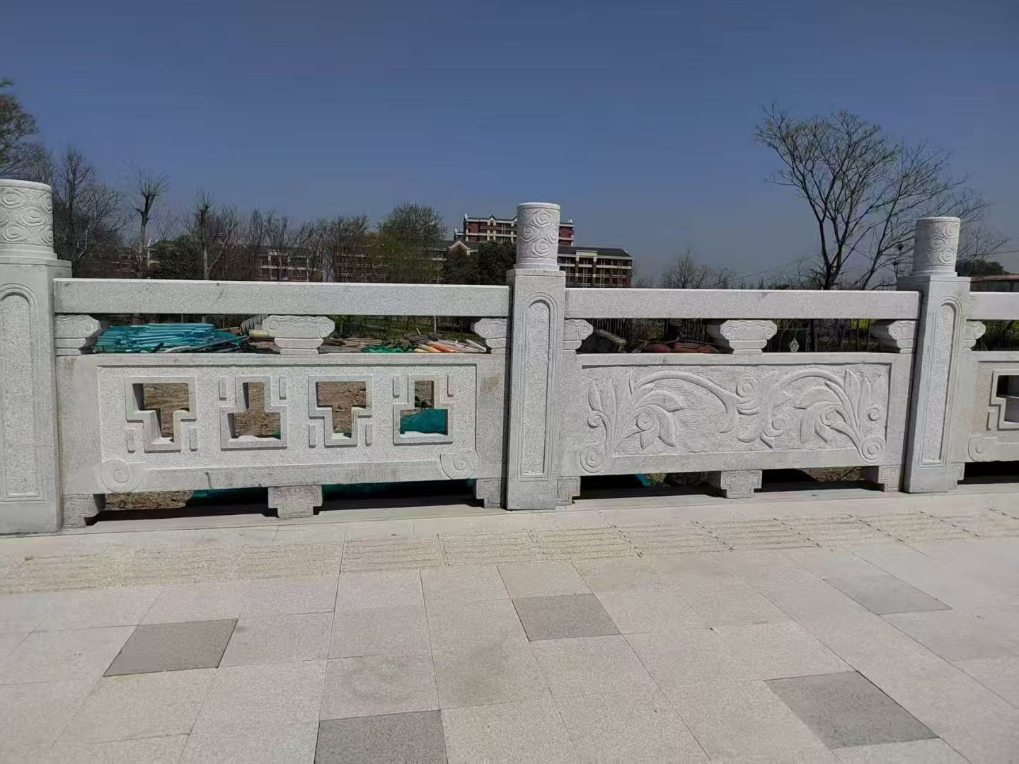 松原 河道栏杆，河道护栏