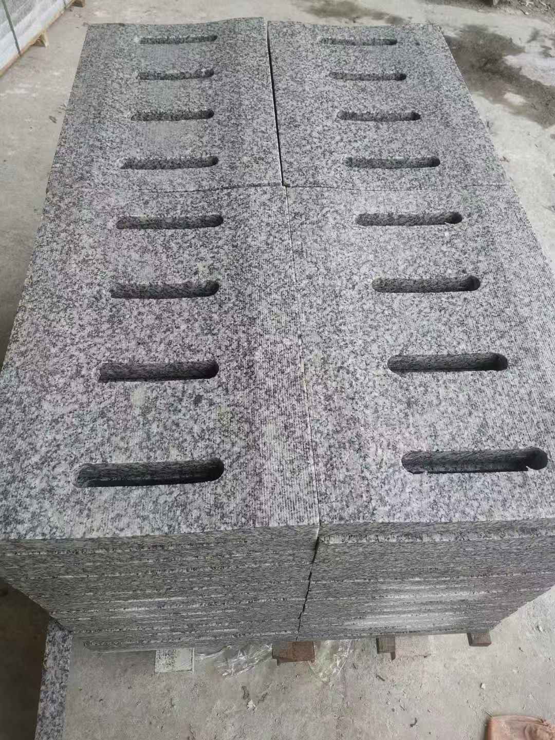 松原 花岗岩石材下水沟盖板，下水槽