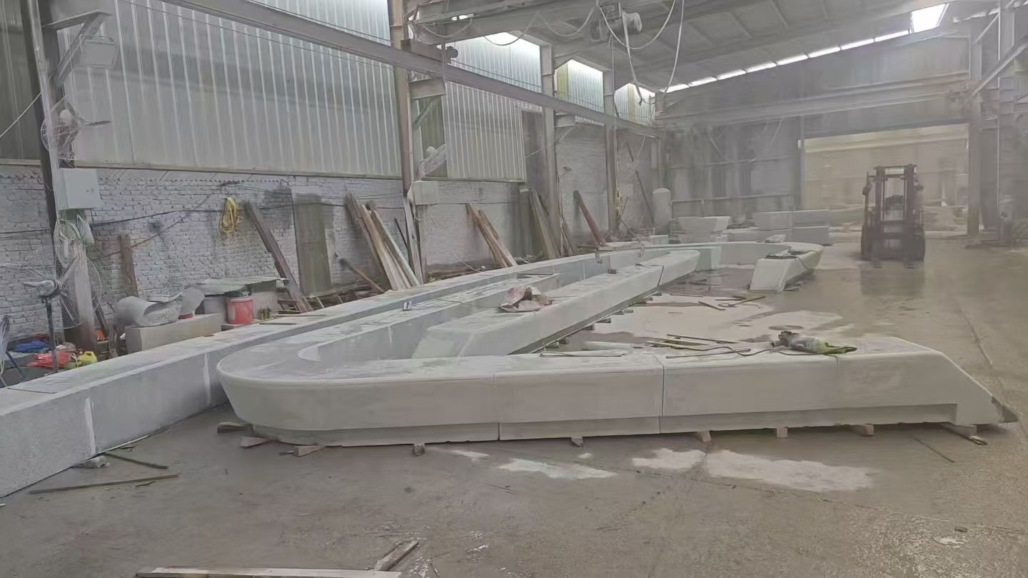 松原 花岗岩整石坐凳拼装