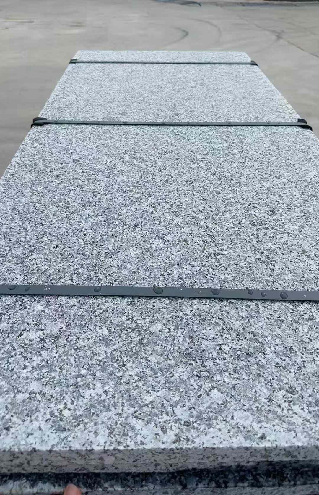 松原 芝麻黑火烧面毛板，条板，半成品