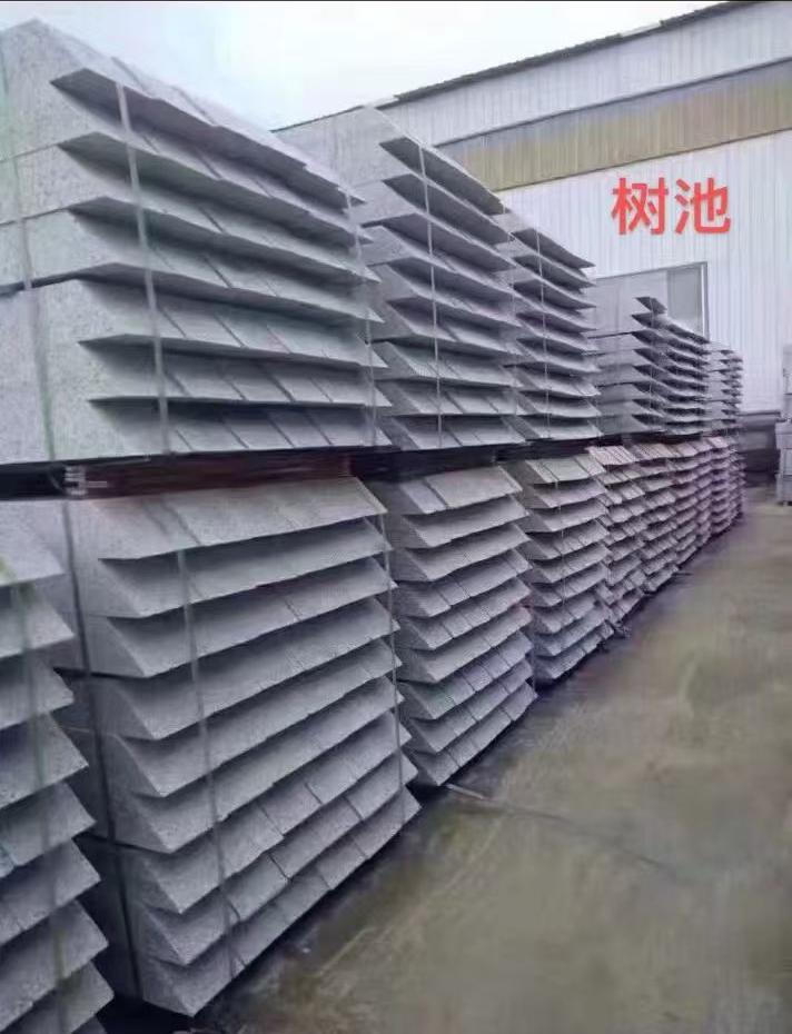 松原 芝麻灰切头树池