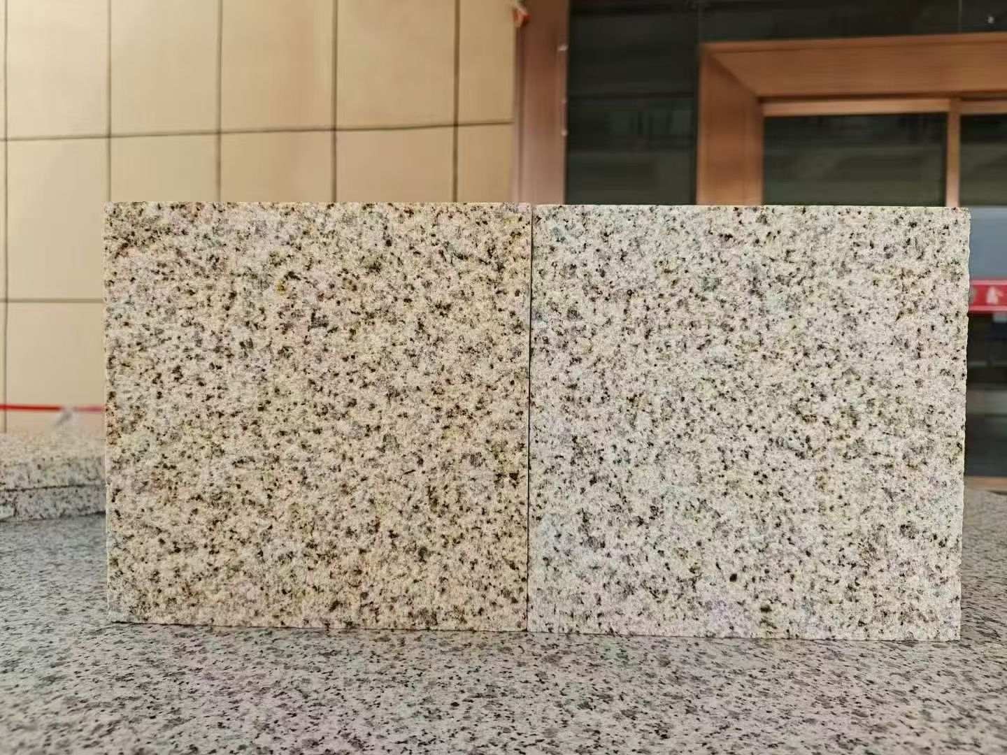 松原 黄金麻荔枝面，中黄与浅黄